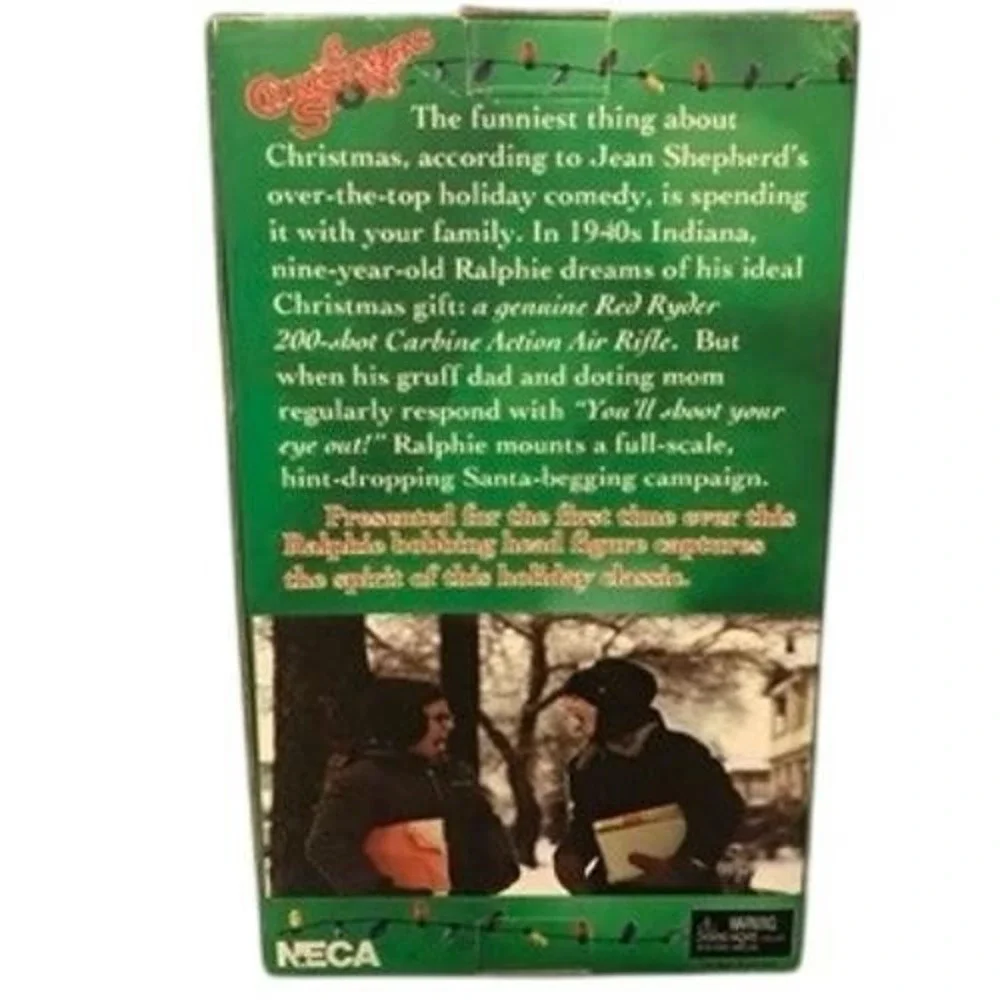 NECA The Old Man Bobblehead A Christmas Story Ralphie‎ Fragile Lamp